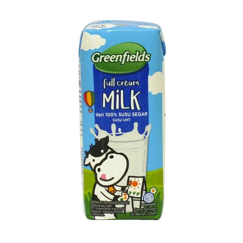 GREENFIELDS FULL CREAM MILK 125ML