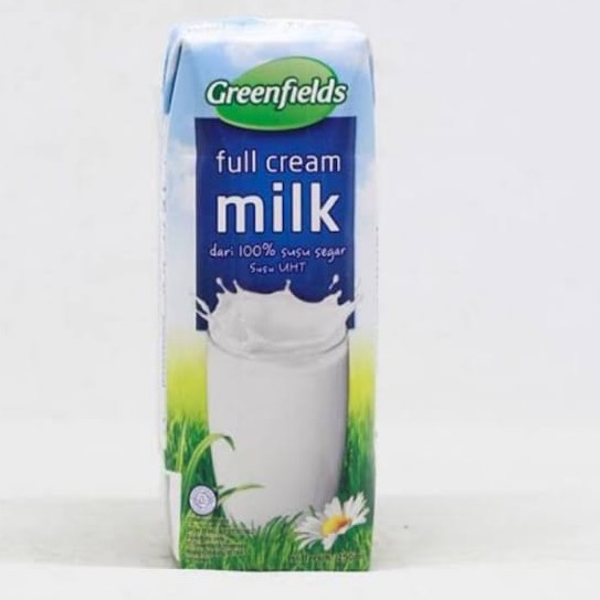 GREENFIELDS FULL CREAM MILK 250ML