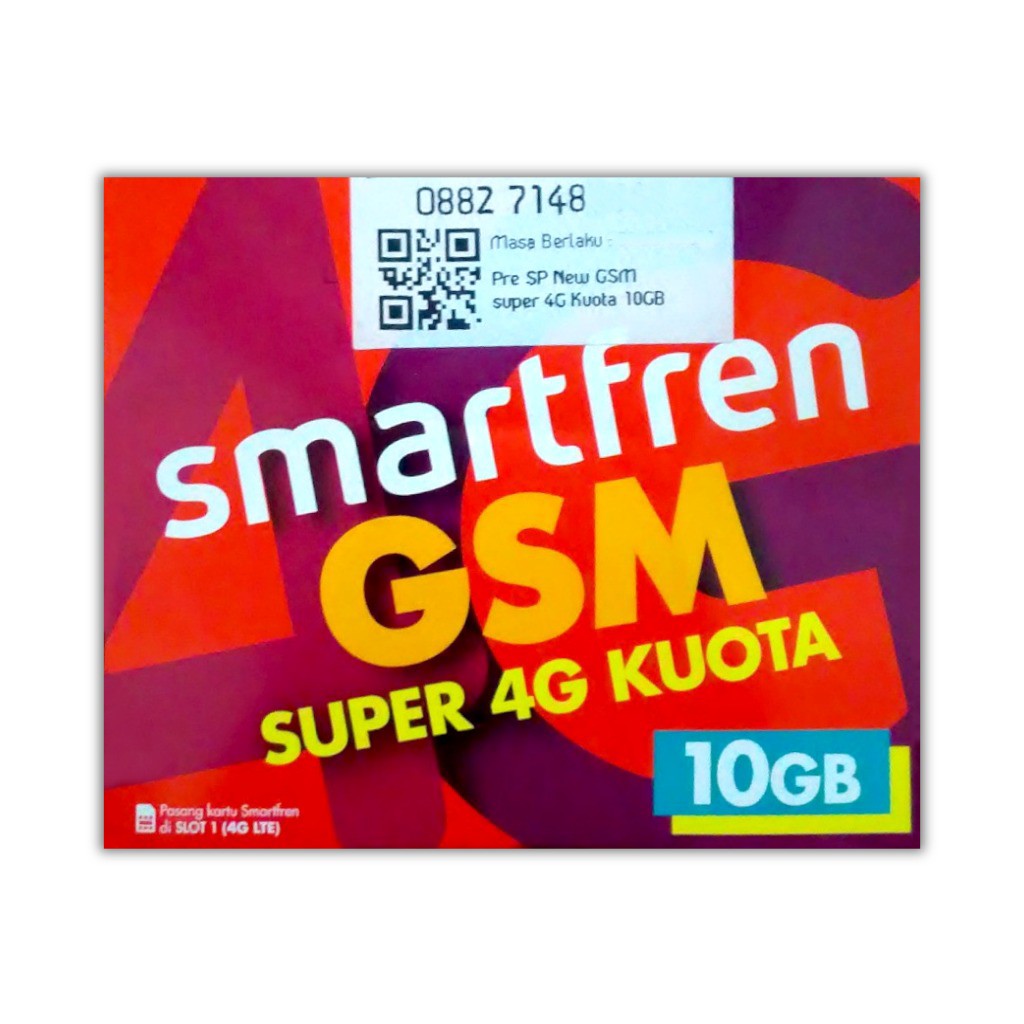 GROSIR KARTU PERDANA SMARTFREN 10GB  PAKET DATA KOUTA SMARTFREN