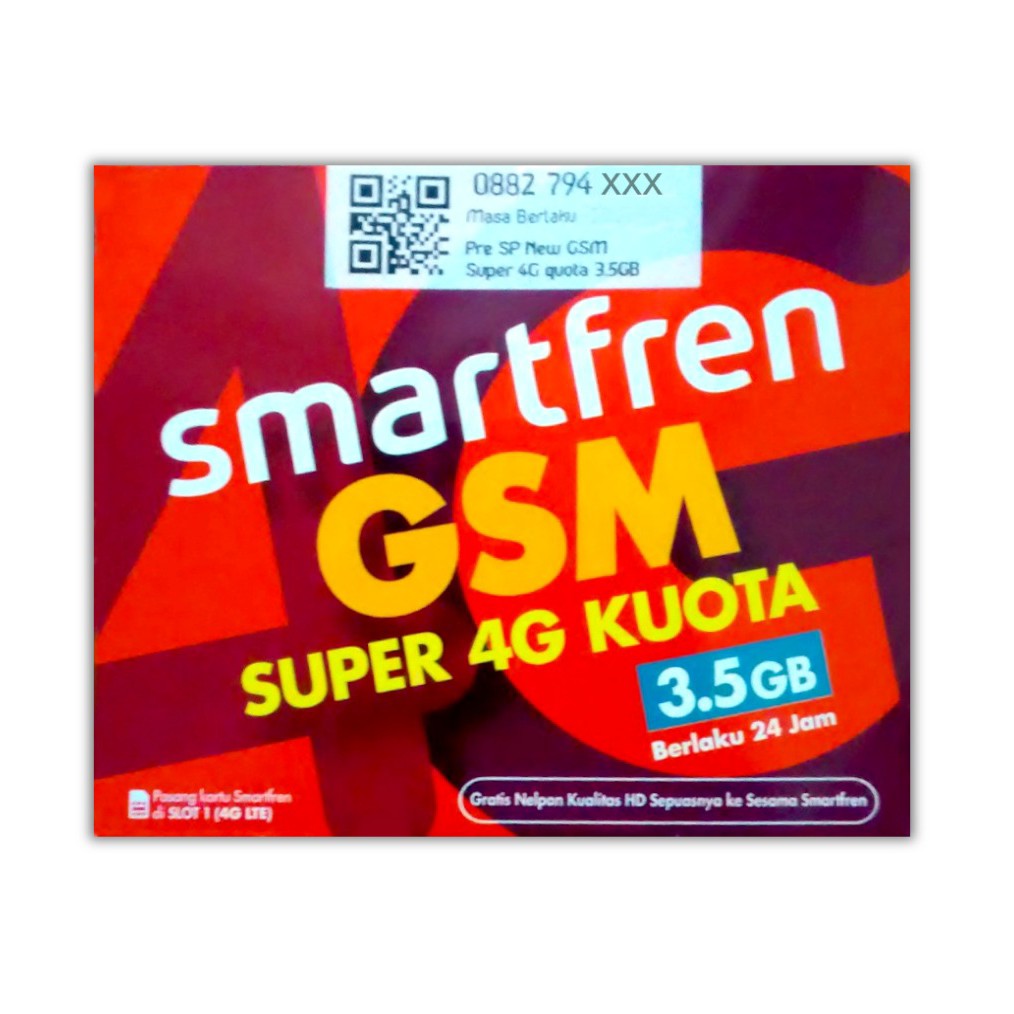 GROSIR KARTU PERDANA SMARTFREN 35GB  PAKET DATA KOUTA SMARTFREN