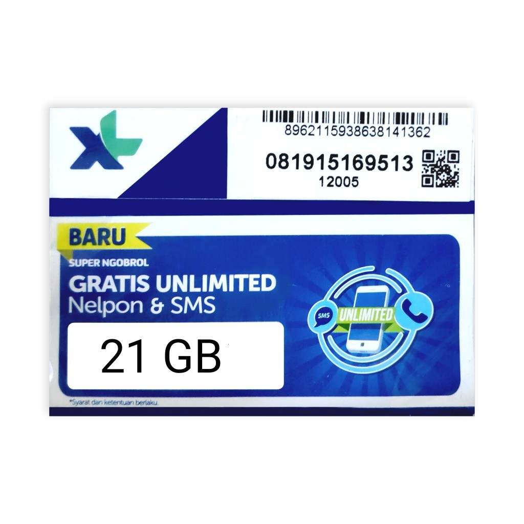 GROSIR Kartu XL Xtra Combo Lite 21GB l Paket Data Kuota XL