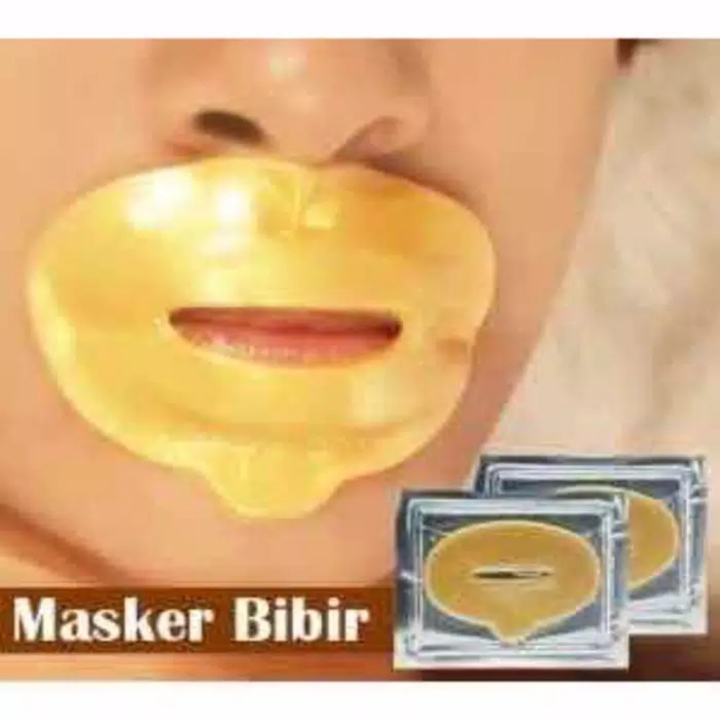 GROSIR Masker Bibir Collagen GOLD 3