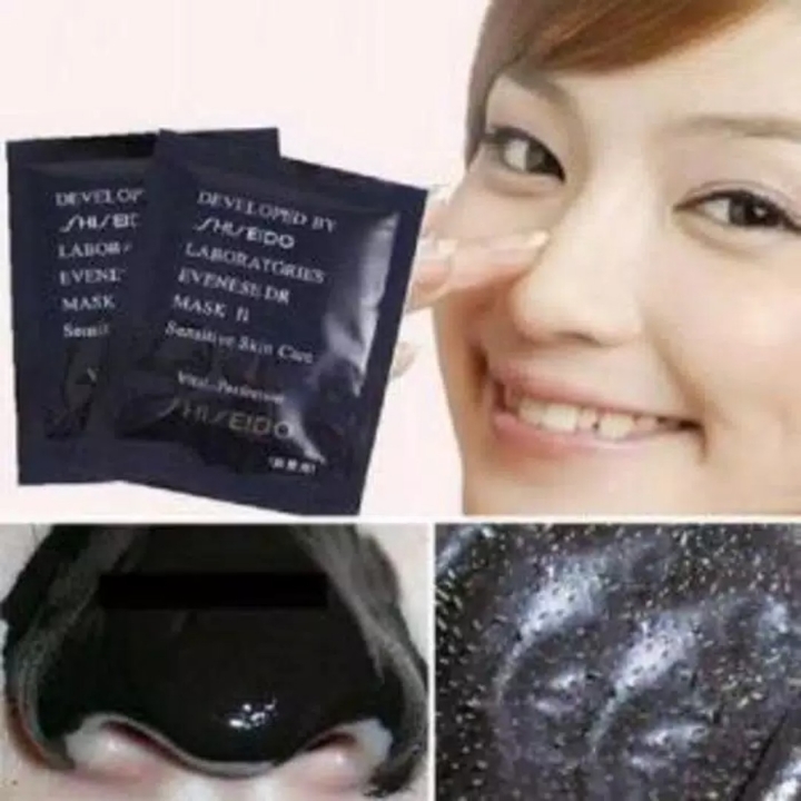 GROSIR Shiseido Black Mask Peel - Off Recommended