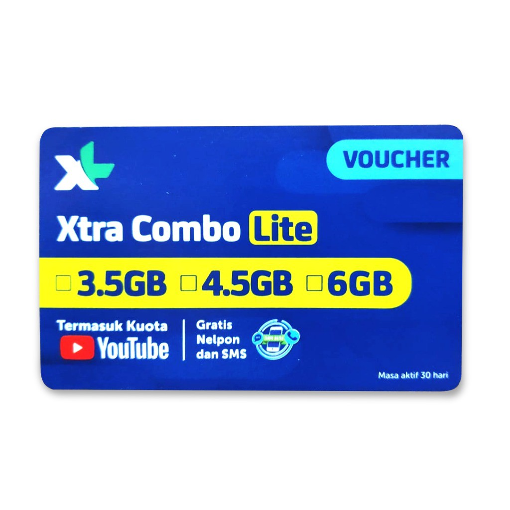 GROSIR Voucher XL Xtra Combo Lite 35GB45GB