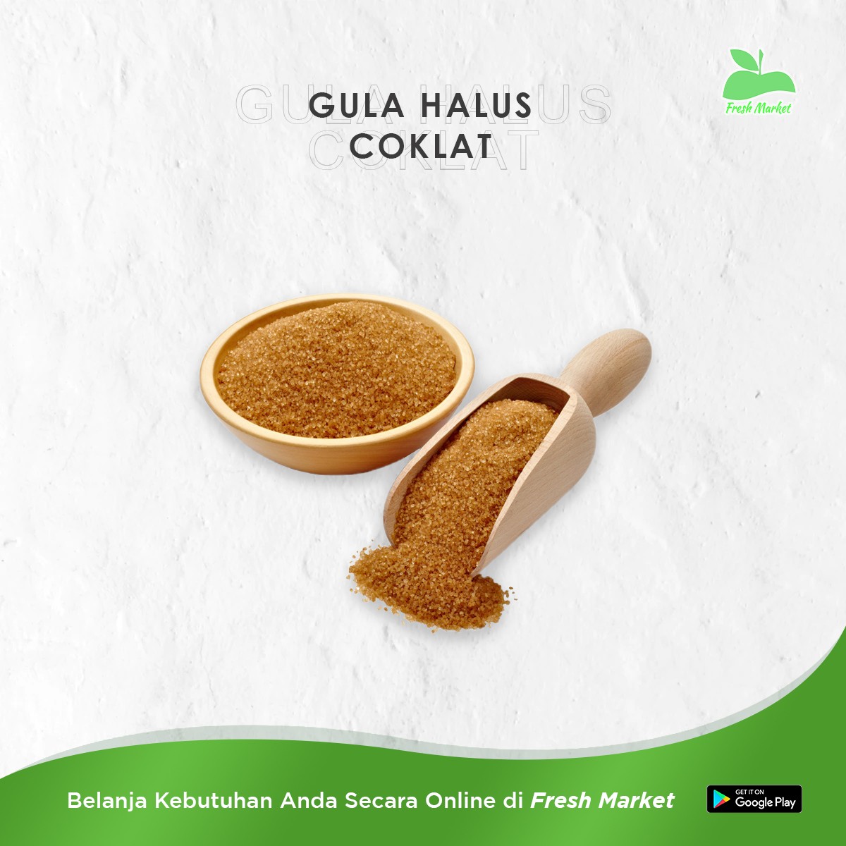 GULA PASIR COKLAT 500 GRAM