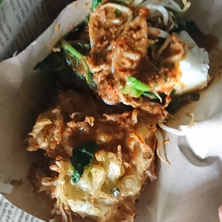 Gablok Pecel Bakwan