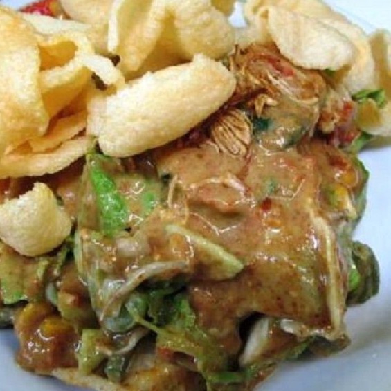 Gado Gado Telur Dadar