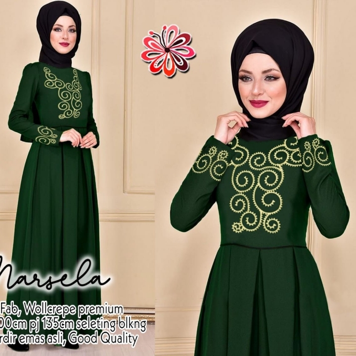 Gamis Bordir Marsela 2