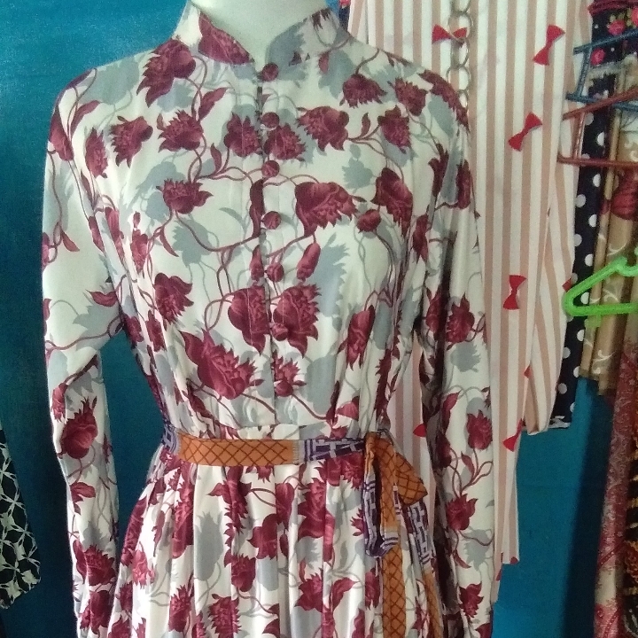 Gamis Kembang Cantik