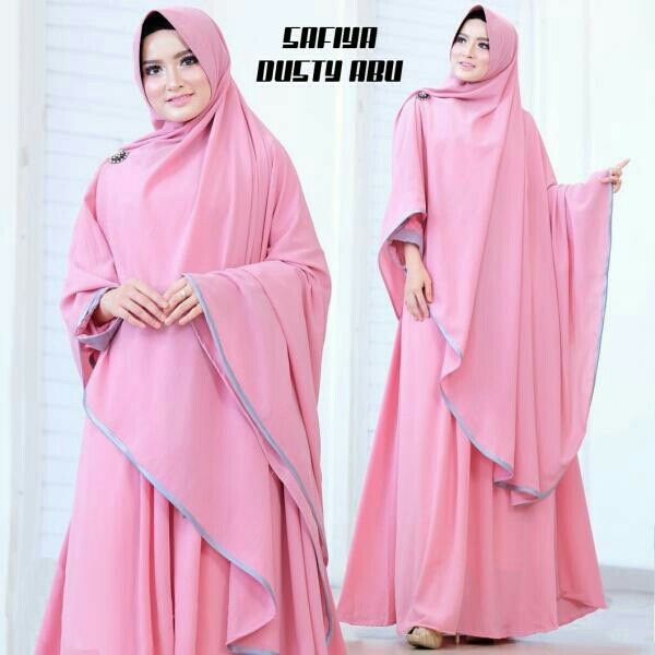 Gamis Syari MS 07 Pink