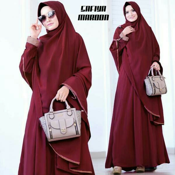 Gamis Syari MS 07 Red