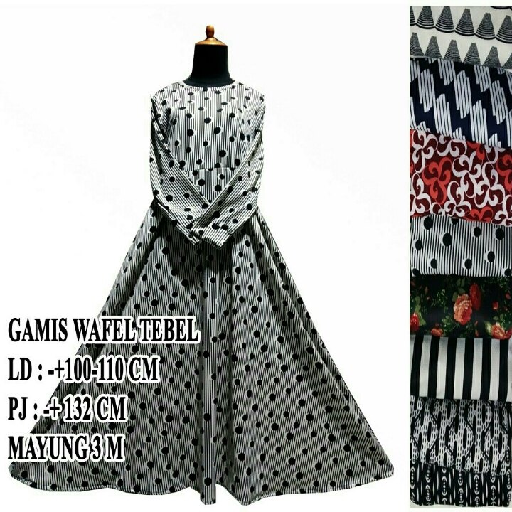 Gamis Wafel 01