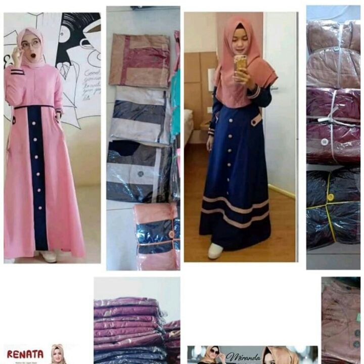 Gamis bahan baloteli