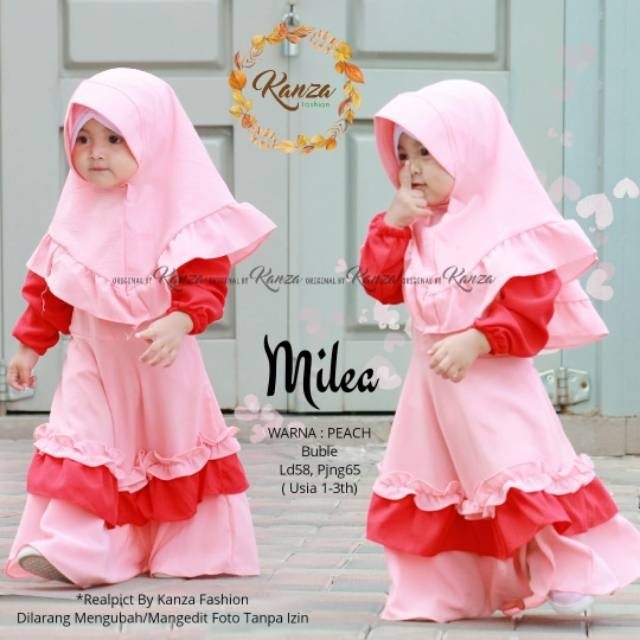 Gamis kids milea set