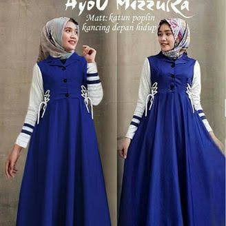 Gamis mizzuka Blue