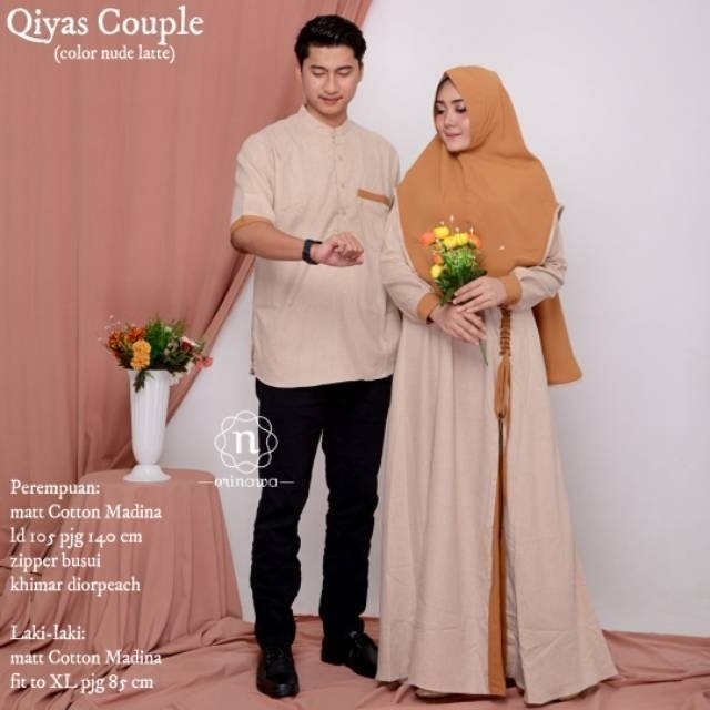 Gamis plus khimar plus kemeja orinawa Material 