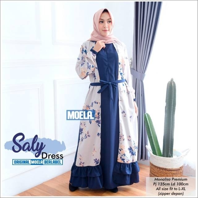 Gamis saly ori mat monalisa premium  3