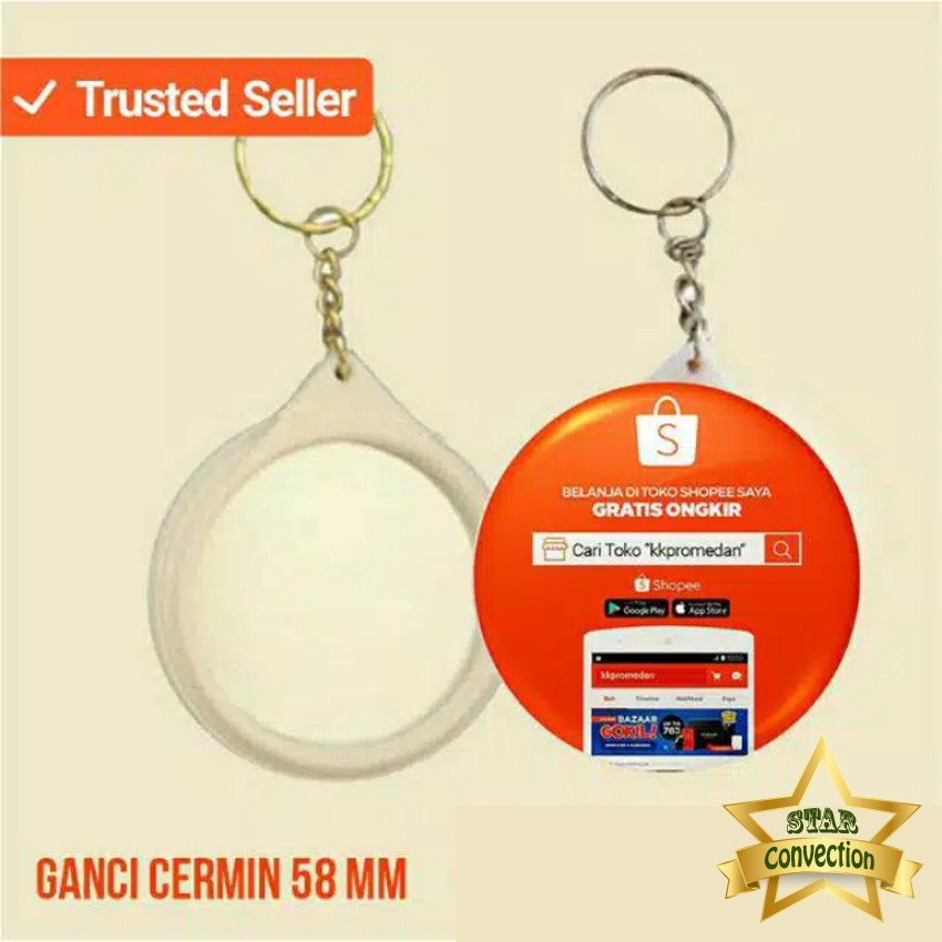 Ganci Cermin 58 mm