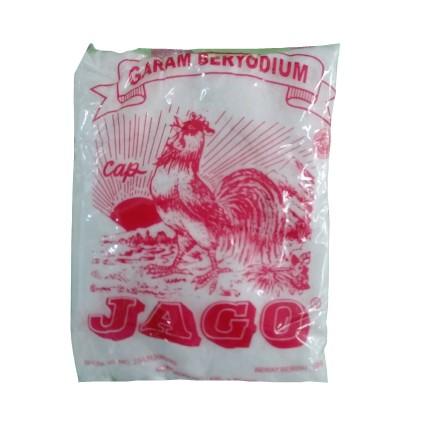 Garam  Beryodium Cap Ayam Jago 135gr