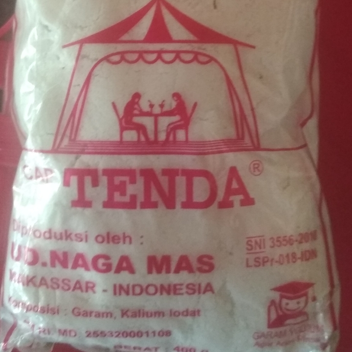 Garam Halus Cap Tenda