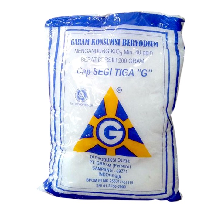 Garam Halus Cap Tiga Saudara 100gr