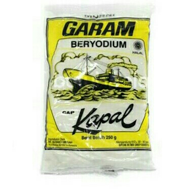 Garam Kapal 500gr Karton