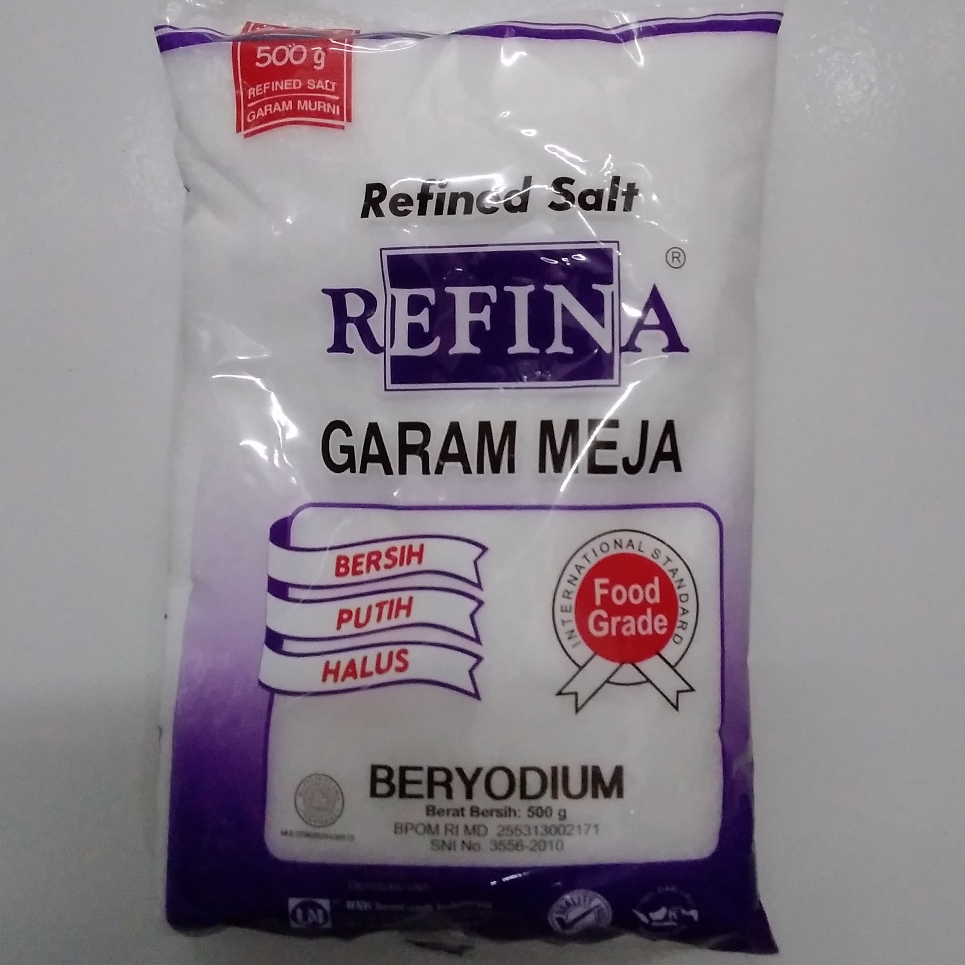 Garam Meja Refina 500gr