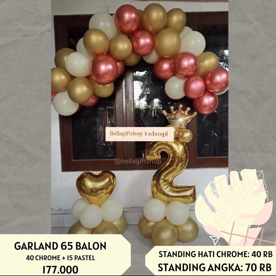 Garland 65 balon 2 meter