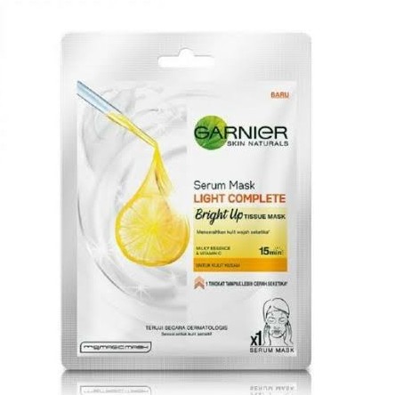 Garnier serum mask light