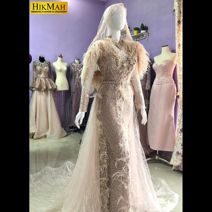 Gaun Pengantin Kebaya Modern 