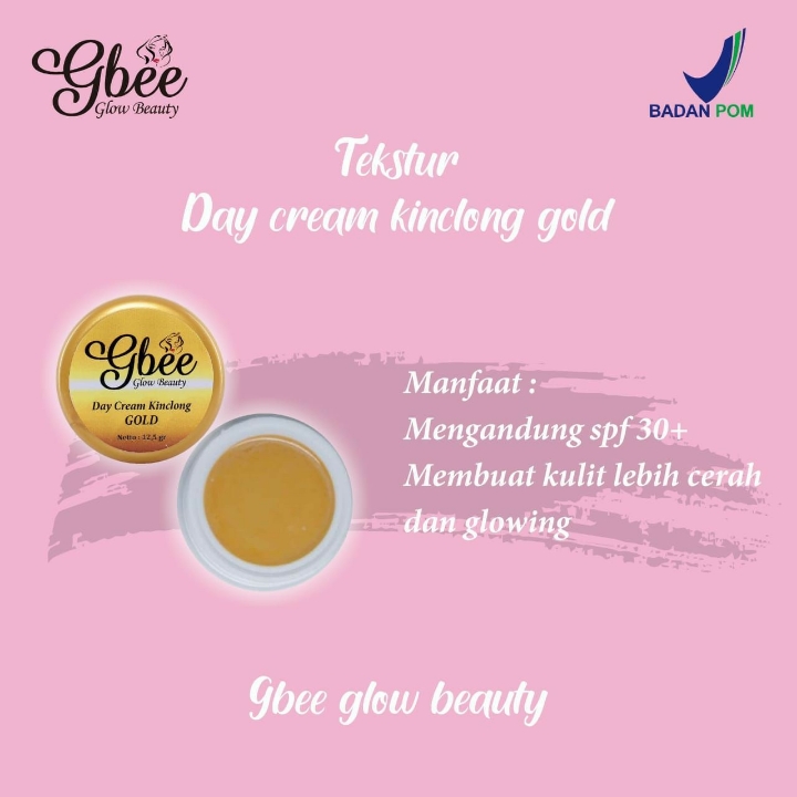 Gbee Day Cream Kinclong Gold