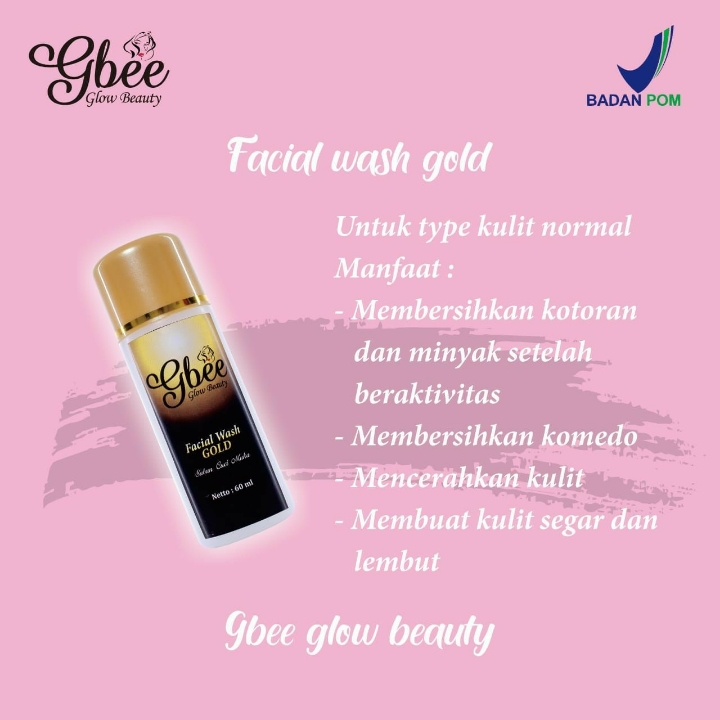 Gbee Facial Wash Gold