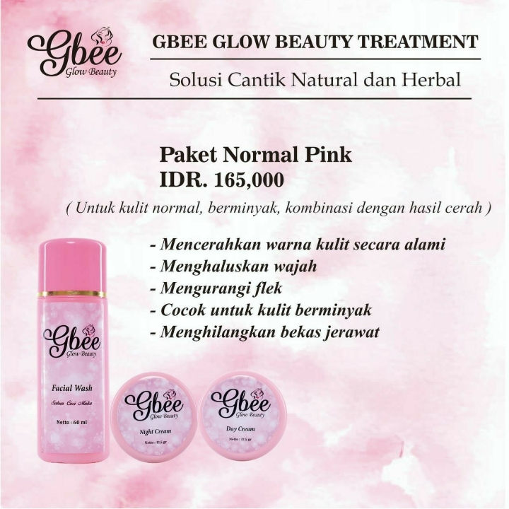 Gbee Paket Normal Pink