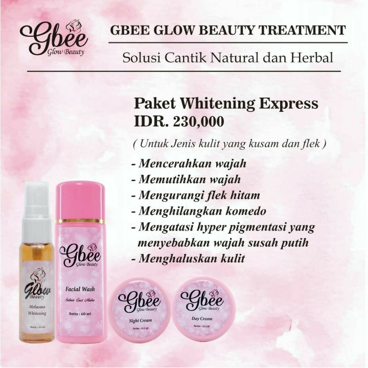 Gbee Paket Whitening Express