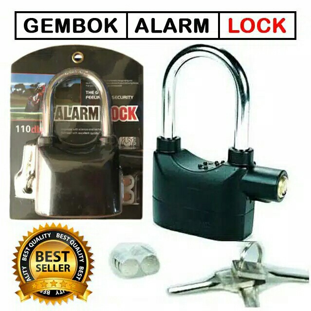 Gembok Alarm Multifungsi 2