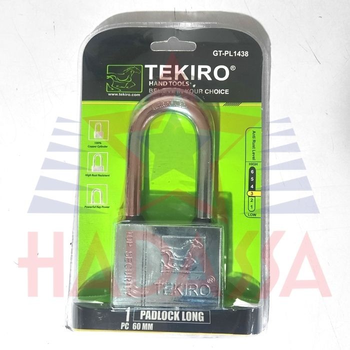 Gembok Panjang 60mm Tekiro GT-PL1438 3