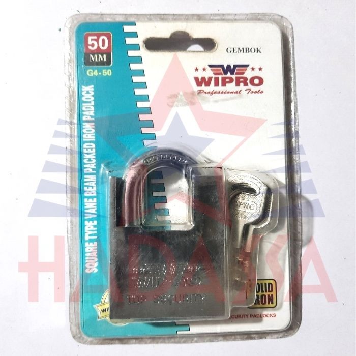 Gembok Pendek 50mm Wipro G4-50 3