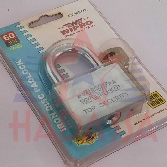 Gembok Pendek 60mm Wipro G3-60 4