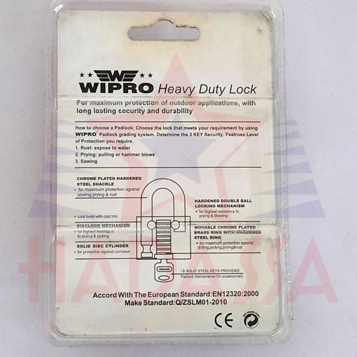 Gembok Pendek 60mm Wipro G3-60 5