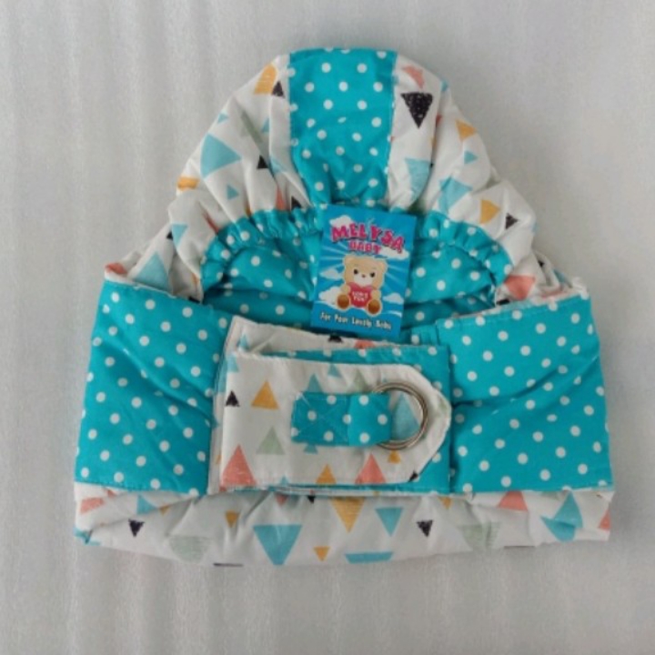 Gendongan Samping Bayi Blue Motiv