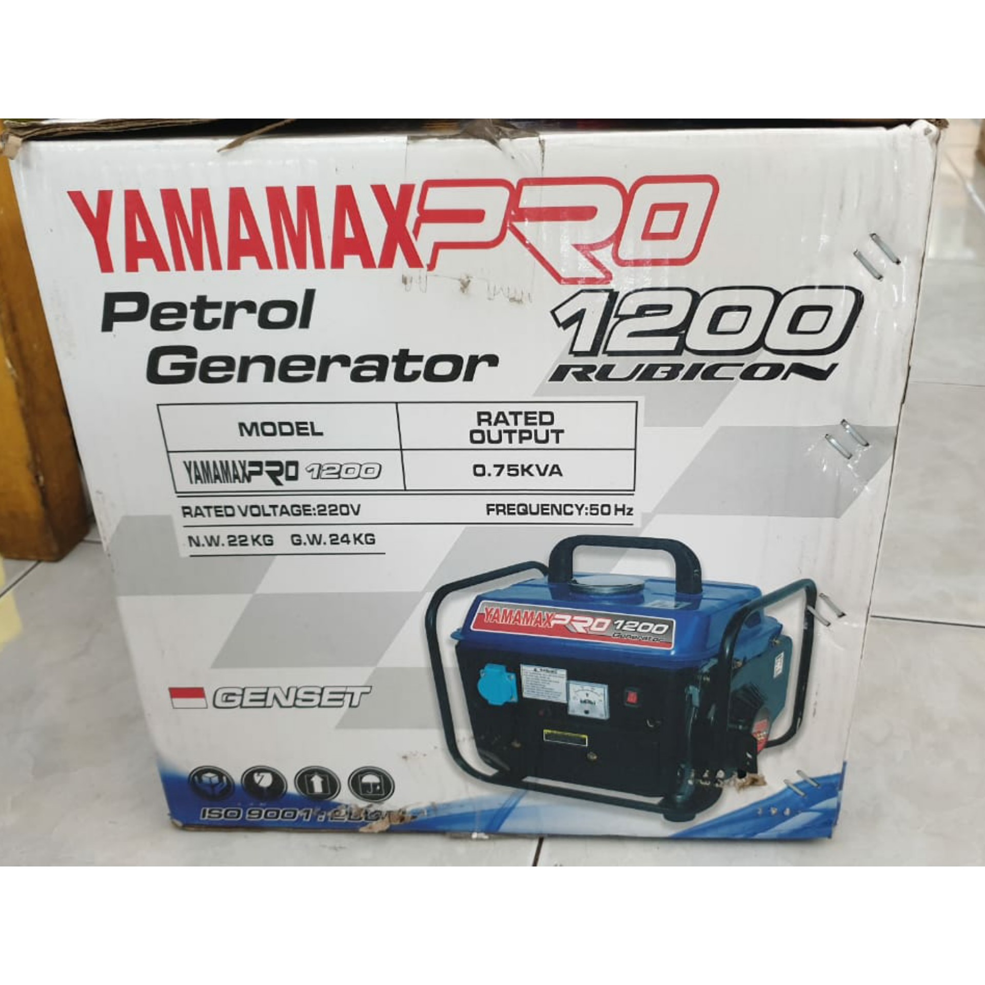 Genset Yamamax Pro 1200 Rubicon 4