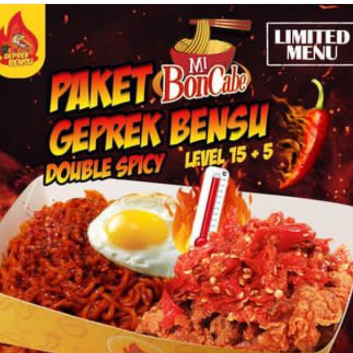 Geprek Bensu Double Spicy