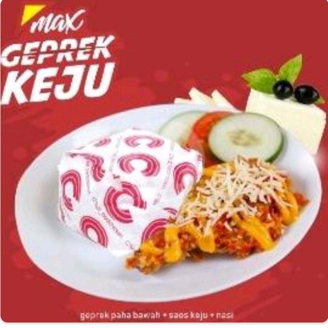 Geprek Keju Besar