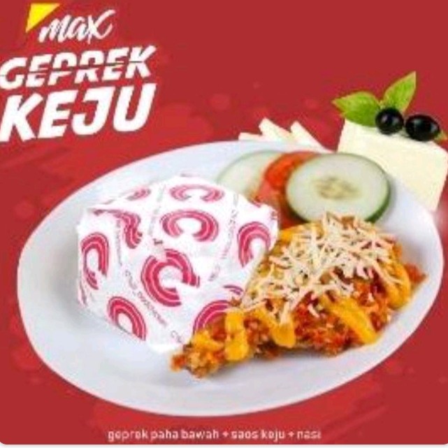 Geprek Keju Kecil