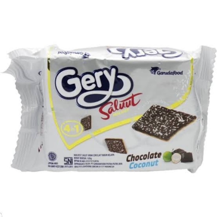 Gery Salut Chocolate Coconat 105 G