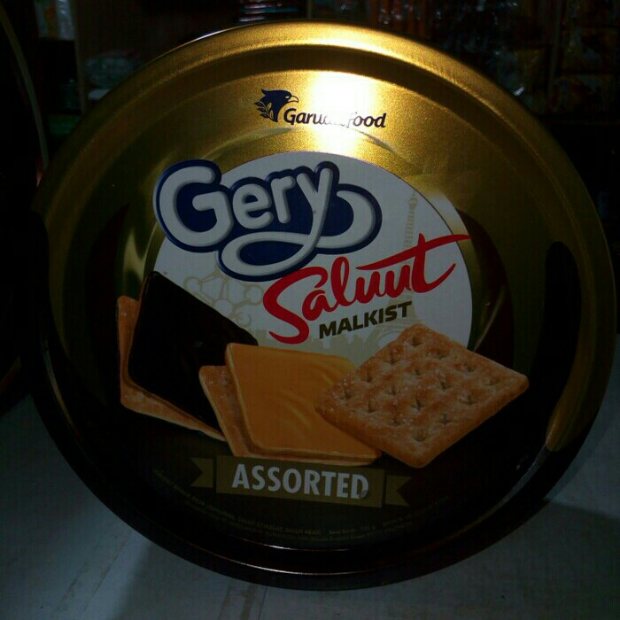 Gery Salut Malkist Assorted Tin 220 Gr 5