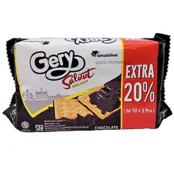 Gery Salut Malkist Chocolate 110 G