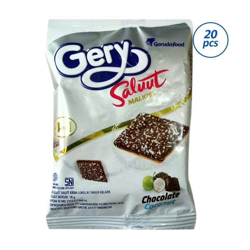 Gery Saluut Chocolate Coconut 18g