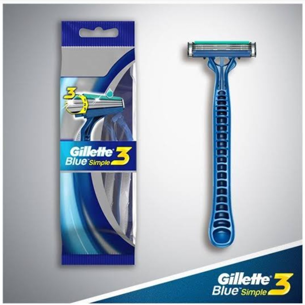 Gillette Blue Simple 3