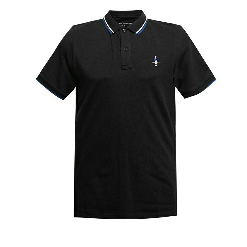 Giordano Men Classic Embroidery Polo Shirt 2